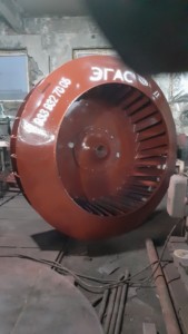 Рабочее колесо дымососа Д 15,5 (вентилятора ВД 15,5)