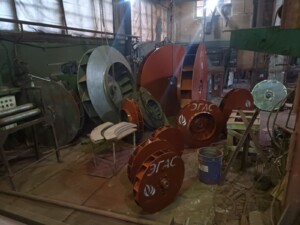 Рабочие колеса дымососов и вентиляторов
